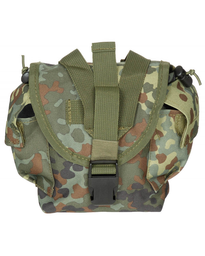 Trinkflaschen Tasche, "MOLLE",flecktarn