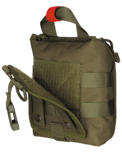 Tasche, Erste-Hilfe, klein,"MOLLE", oliv