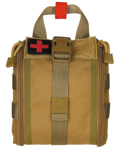 Tasche, Erste-Hilfe, klein,"MOLLE", coyote tan