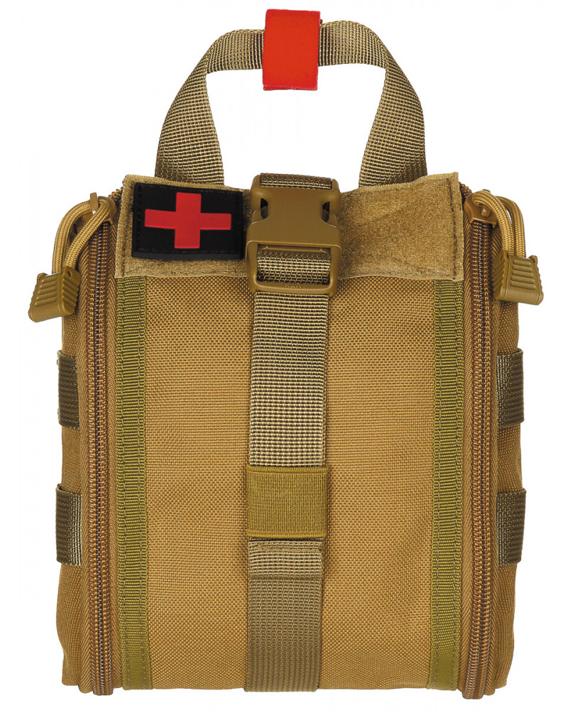 Tasche, Erste-Hilfe, klein,"MOLLE", coyote tan