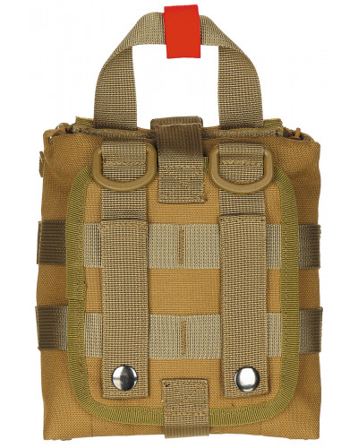 Tasche, Erste-Hilfe, klein,"MOLLE", coyote tan