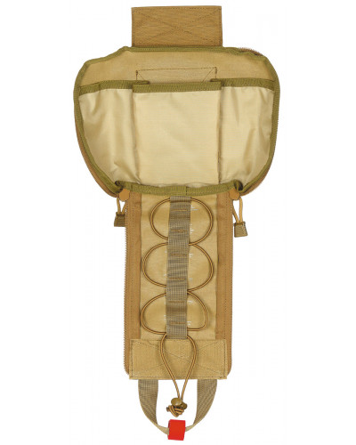 Tasche, Erste-Hilfe, klein,"MOLLE", coyote tan