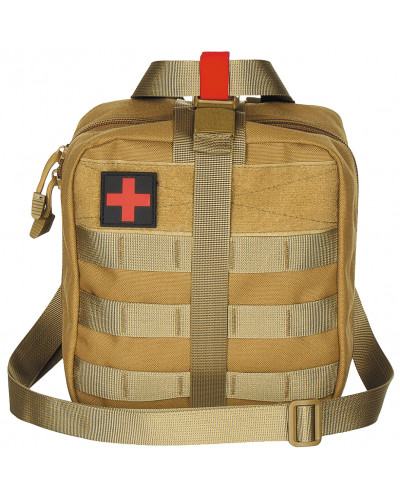 Tasche, Erste-Hilfe, groß,"MOLLE", coyote tan