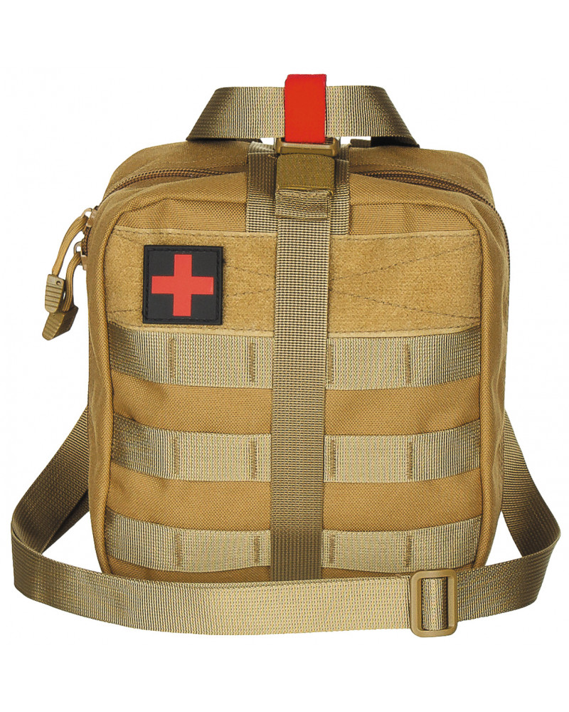 Tasche, Erste-Hilfe, groß,"MOLLE", coyote tan