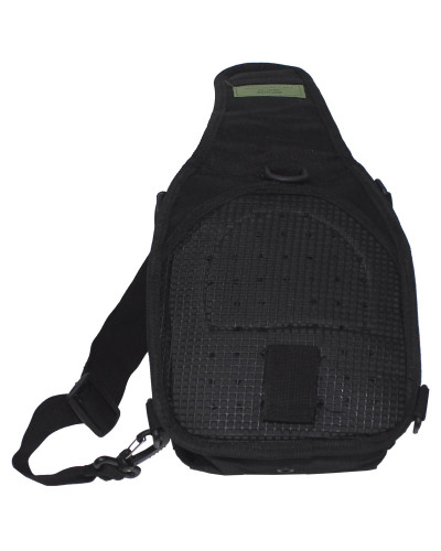 Schulter-Umhängetasche,"MOLLE", schwarz