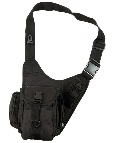 Schulter-Umhängetasche,schwarz