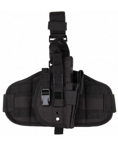 Pistolenbeinholster, "MOLLE",rechts, schwarz