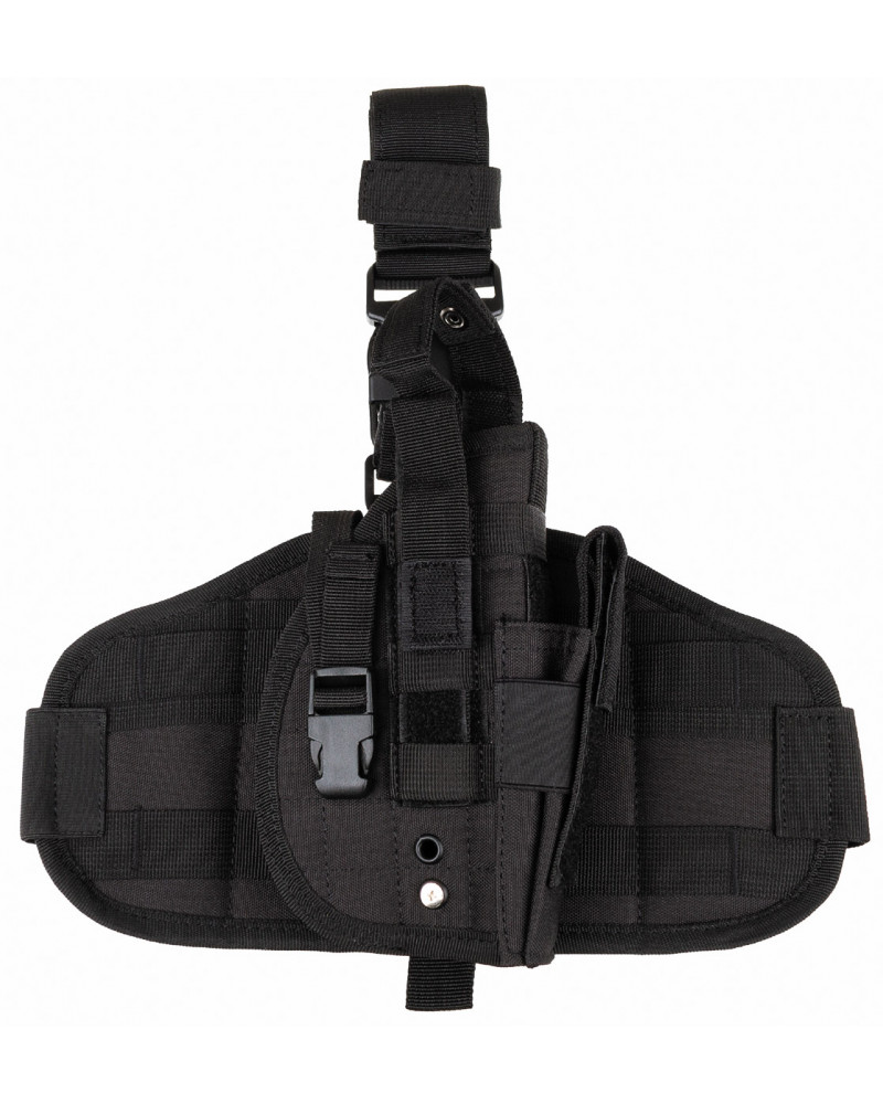 Pistolenbeinholster, "MOLLE",rechts, schwarz