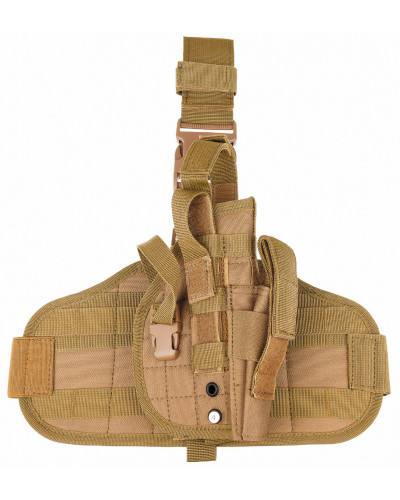 Pistolenbeinholster, "MOLLE",rechts, coyote tan