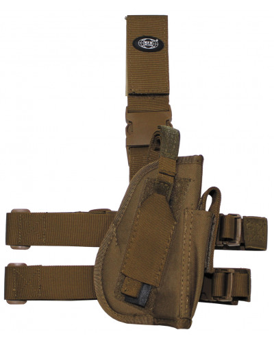 Pistolenbeinholster, rechts,coyote tan