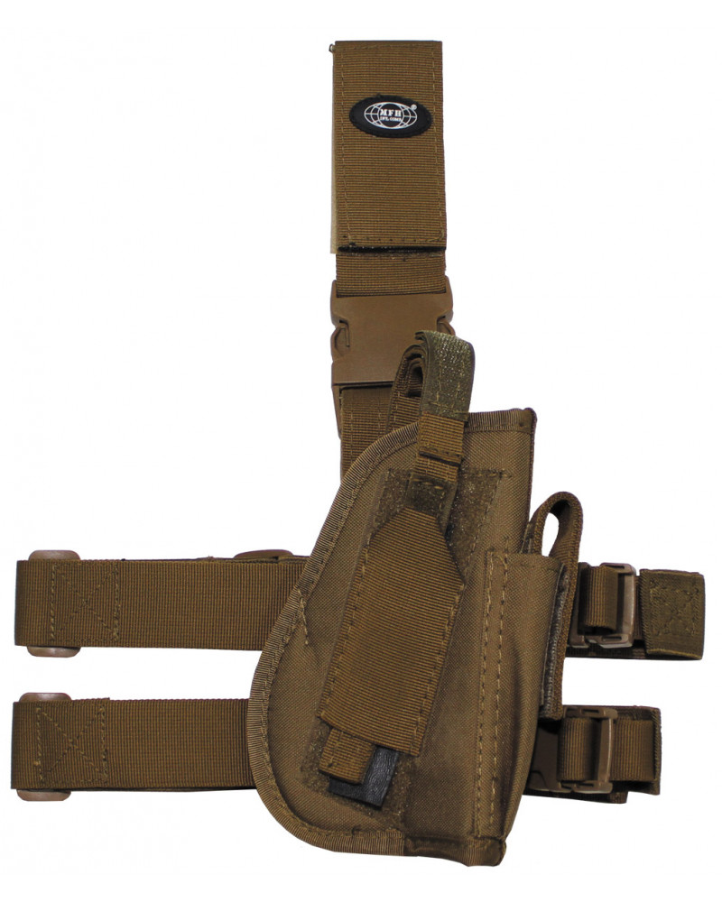 Pistolenbeinholster, rechts,coyote tan
