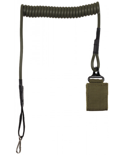 Sicherheitsband für Pistole,oliv, mit Karabiner