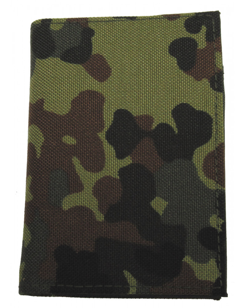 BW Ausweishülle, flecktarn,Cordura