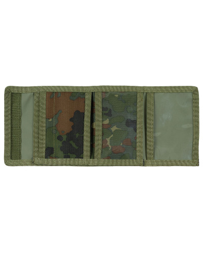 BW Geldbörse, flecktarn,"Wachbatallion"