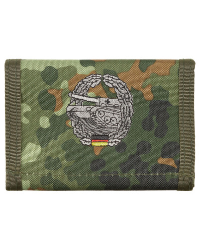 BW Geldbörse, flecktarn,"Panzer"