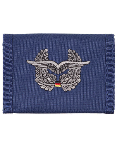 BW Geldbörse, blau, Luftwaffe