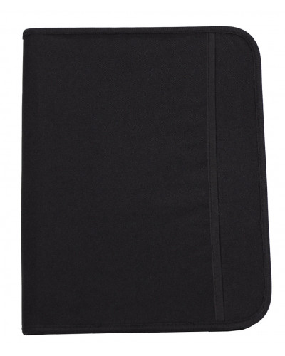 Schreibmappe, A4, "Deluxe",schwarz
