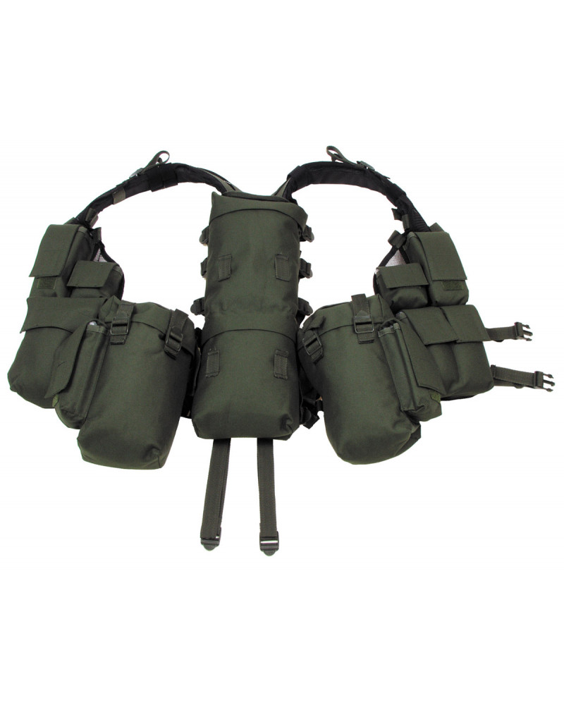 Tactical Weste, div. Taschen, oliv