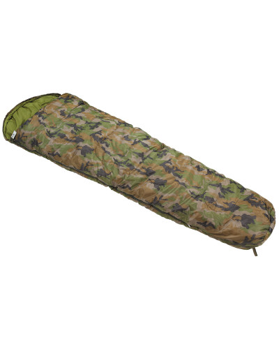 Mumienschlafsack, woodland,2-lagige Füllung