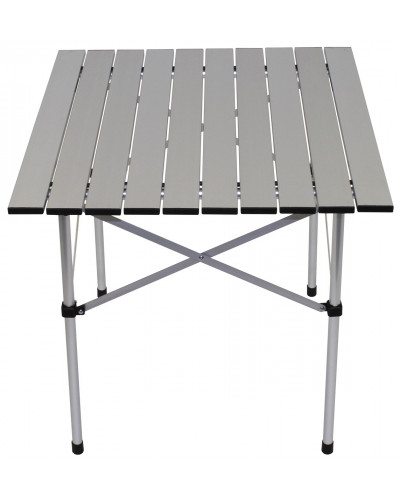 Camping-Rolltisch, Alu,Gestell klappbar