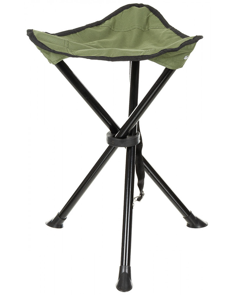Klapphocker, Dreibein, oliv