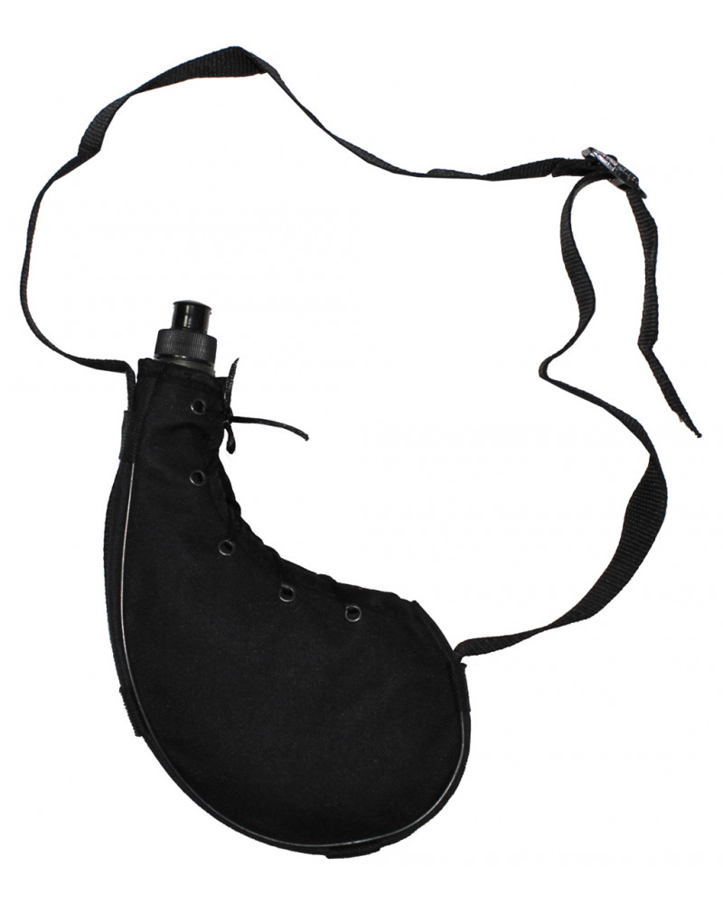 Feldflasche, "Bota", schwarz,Plastik, ca. 750 ml