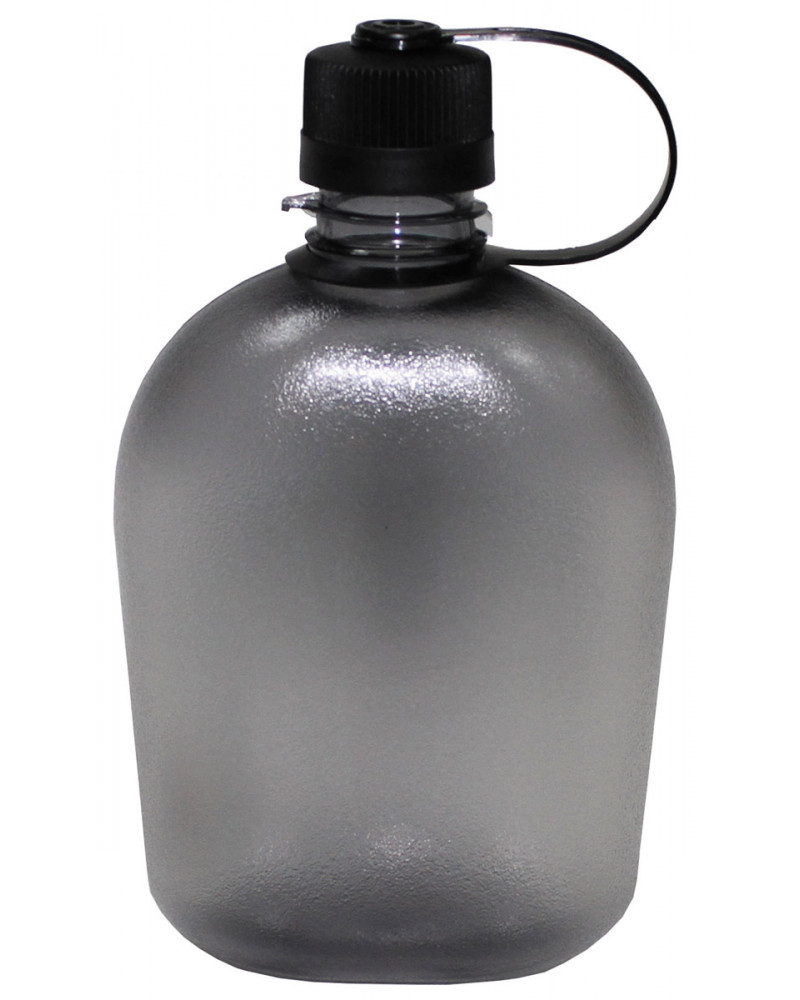 US Feldflasche, GEN II, 1 l,schwarz-transparent, BPA-frei