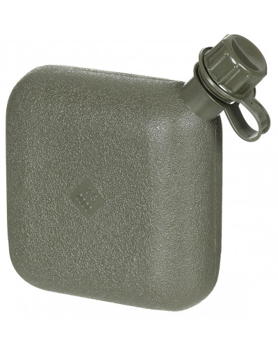 US Feldflasche, eckig,mit Hülle, M 95 CZ tarn, 2 Qt
