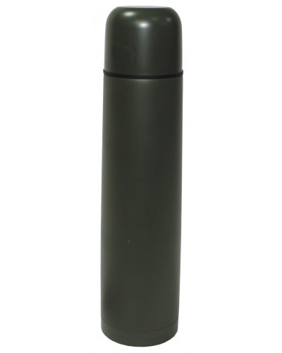 Vakuum-Thermoskanne, 1 l,oliv