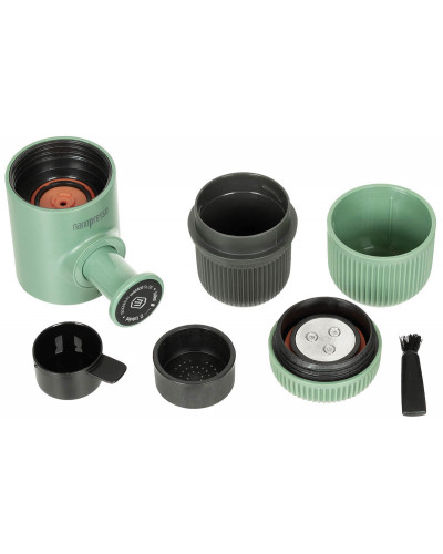 Espressomaschine "NANOPRESSO",grün, mit Etui