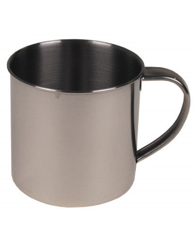 Tasse, Edelstahl, einwandig,ca. 250 ml