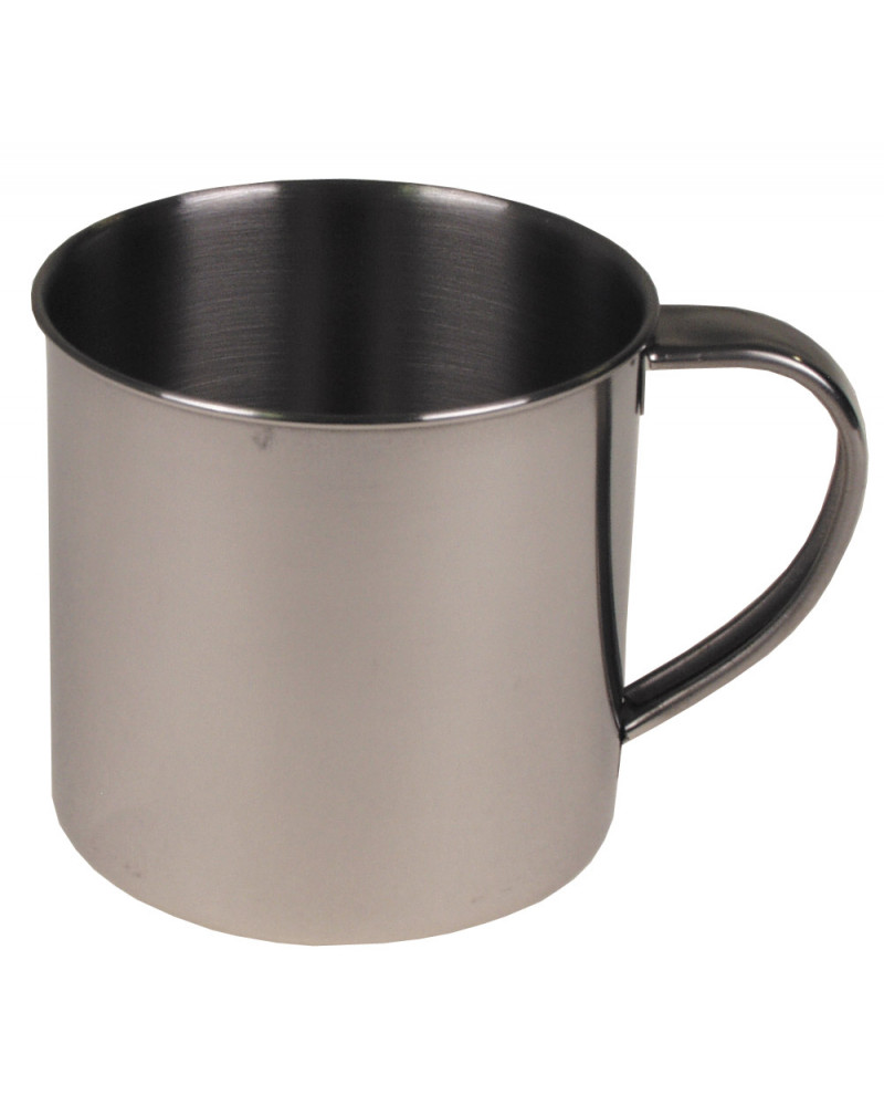 Tasse, Edelstahl, einwandig,ca. 250 ml
