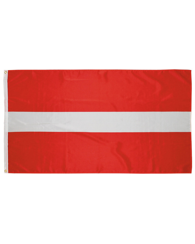 Fahne, Lettland,Polyester, 90 x 150 cm