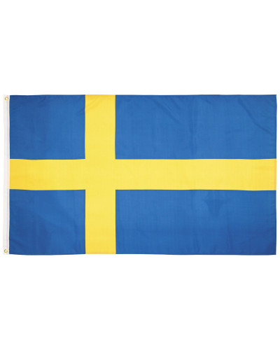 Fahne, Schweden,Polyester, 90 x 150 cm