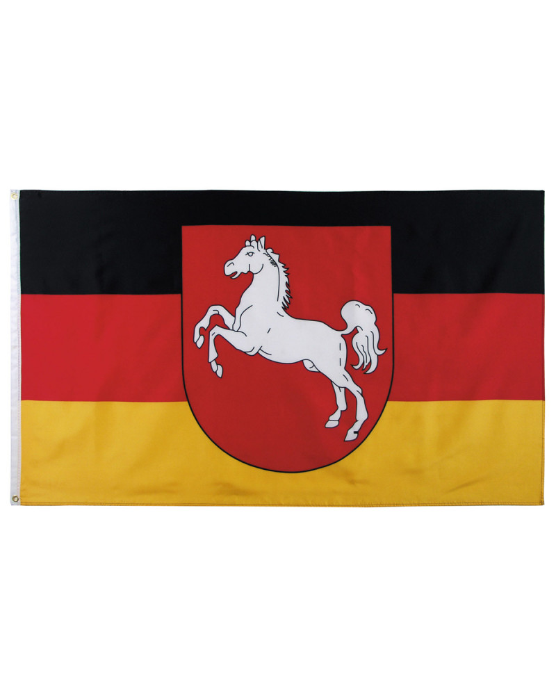 Fahne, Niedersachsen,Polyester, 90 x 150 cm