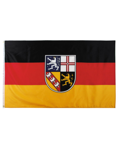 Fahne, Saarland,Polyester, 90 x 150 cm