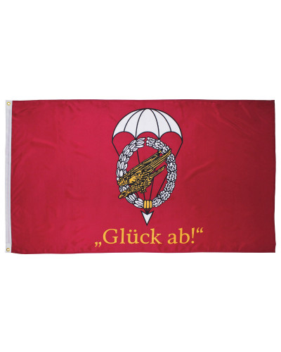 Fahne, Fallschirmjäger,Polyester, 90 x 150 cm