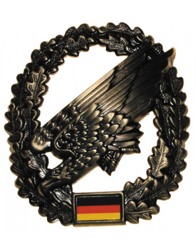 BW Barettabzeichen,"Fallschirmjäger", Metall