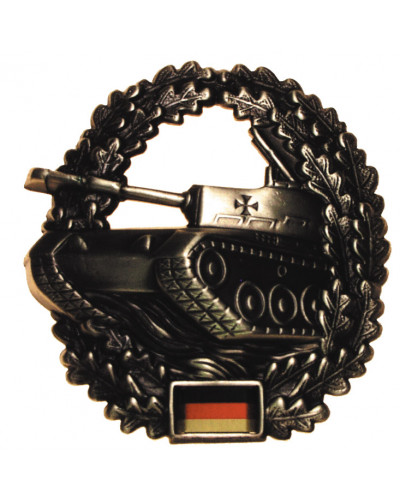 BW Barettabzeichen,"Panzertruppe", Metall