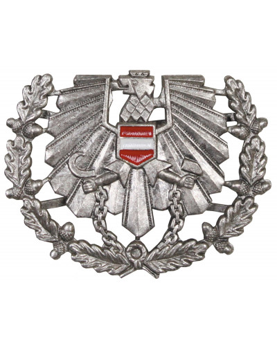 Österr. BH Schirmmützen-abzeichen, "Heer", neuwertig