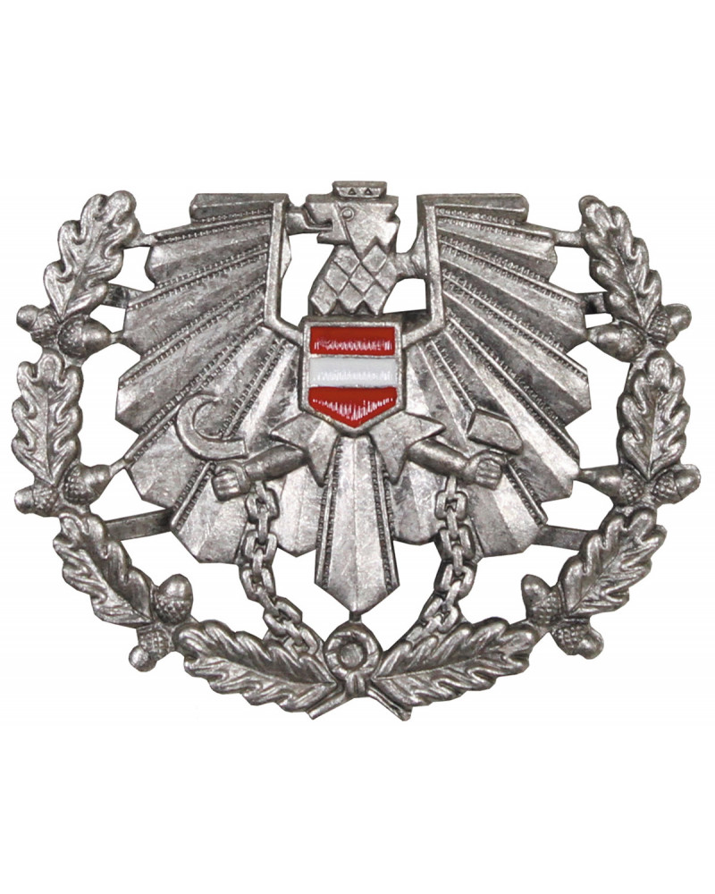 Österr. BH Schirmmützen-abzeichen, "Heer", neuwertig
