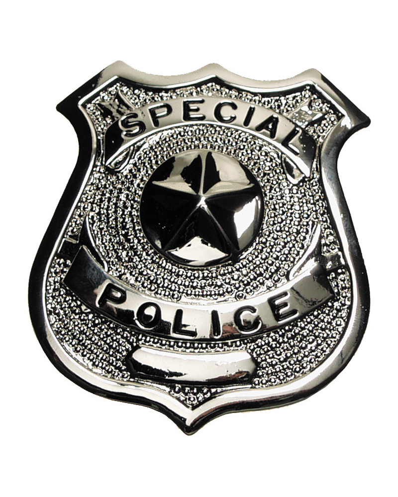 US Polizeiabzeichen, "Special Police", silber
