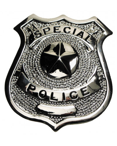 US Polizeiabzeichen, "Special Police", silber