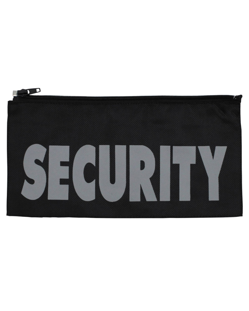 Abzeichen, "Security", groß27 x 13 cm, mit Reißverschluss