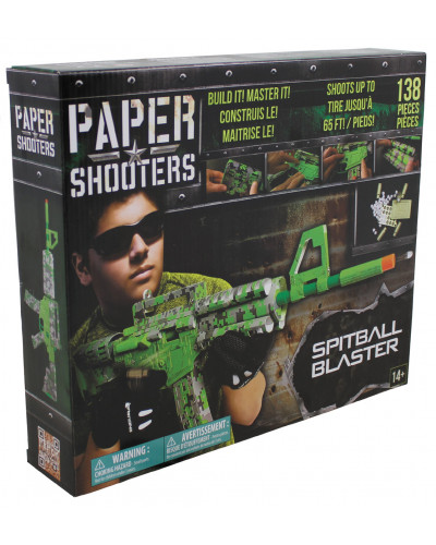 PAPER SHOOTERS, Bausatz,"Green Spit"