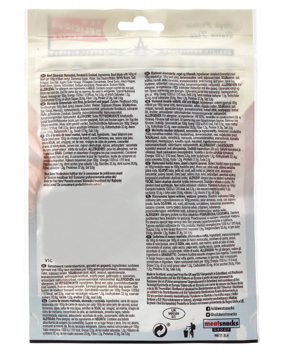Wild West, Beef JerkyOriginal, 70 g, 7% Mwst.