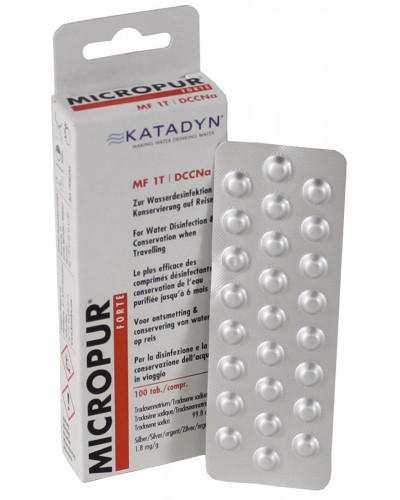 Katadyn, "Micropur ForteMF 1T", 100 Tabletten
