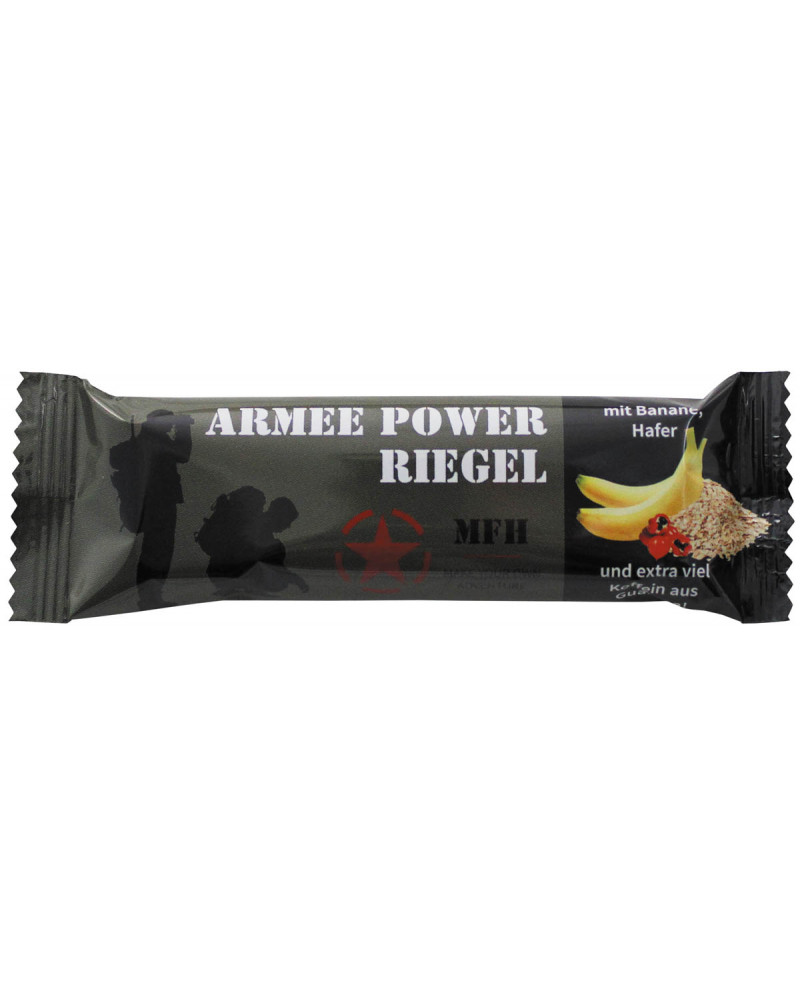 Armee Power Riegel,60 g, 7% Mwst.