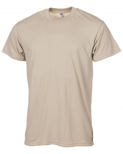 US T-Shirt, sand, 3er Pack, "MADE IN USA", neuw.