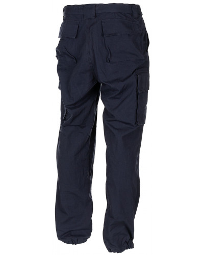 10 Stk. Brit. Einsatzhose, Polizei,Rip Stop, blau, gebr.